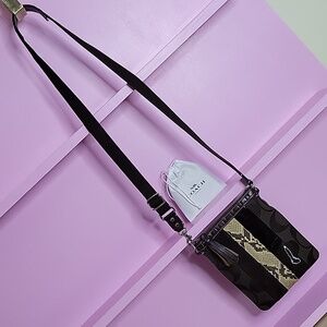 Coach Vintage Crossbody Bag in Brown and Gold